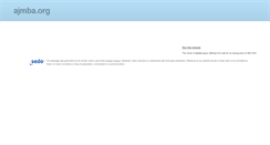 Desktop Screenshot of ajmba.org